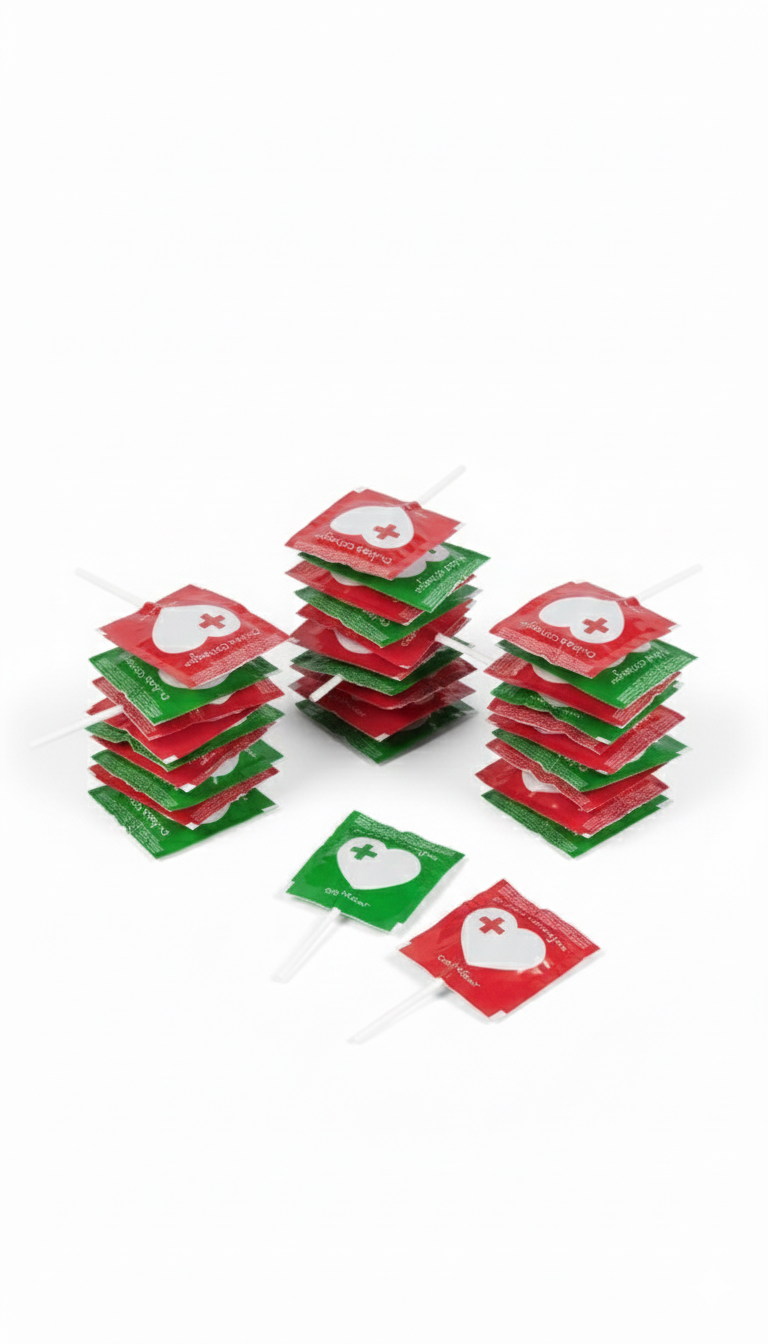 Piruletas de Corazón – Edición Especial Caja 3 Bolsas - Azúcar