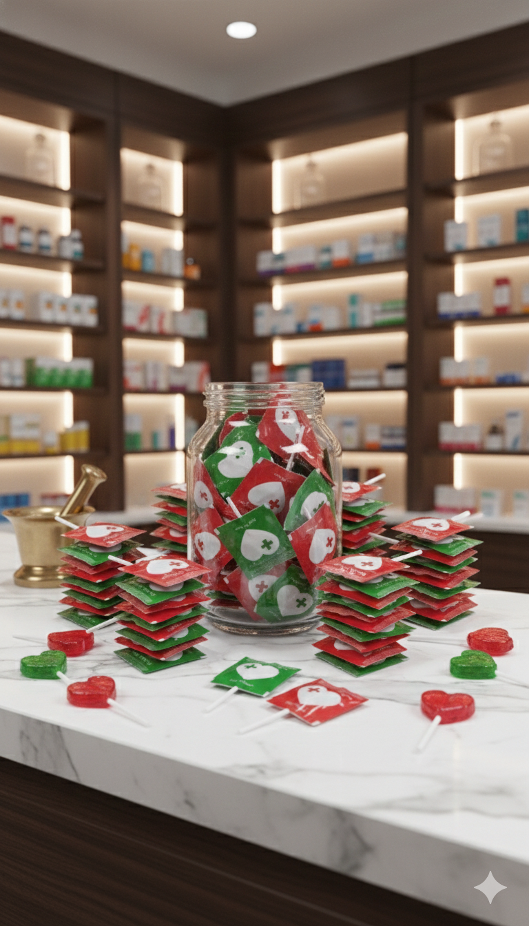 Piruletas de Corazón – Edición Especial Caja 3 Bolsas - Sin Azúcar