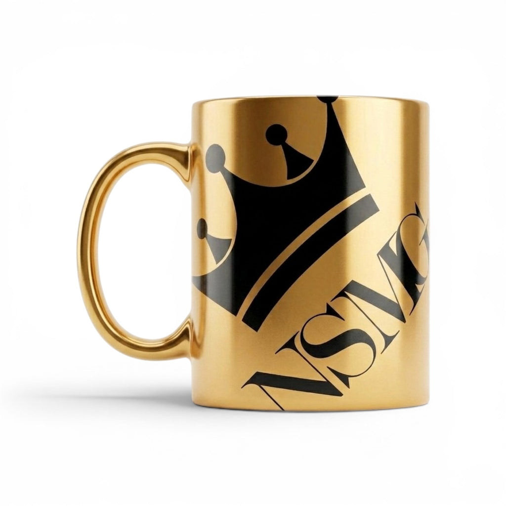 TAZA DORADA GRAN CORONA