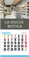 CALENDARIO IMAN TAMAÑO "S"
