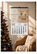 Calendario de pared personalizado 2XL colgado en un salón