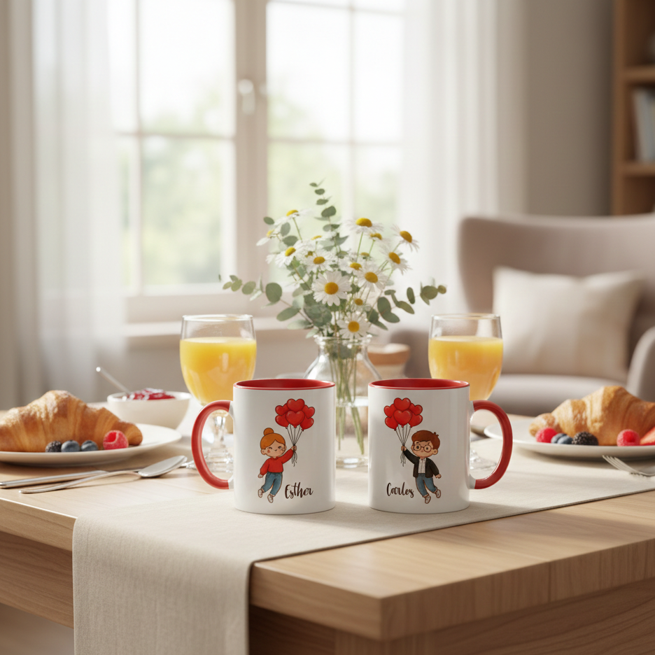 Pack Tazas San Valentin (Personalizables)