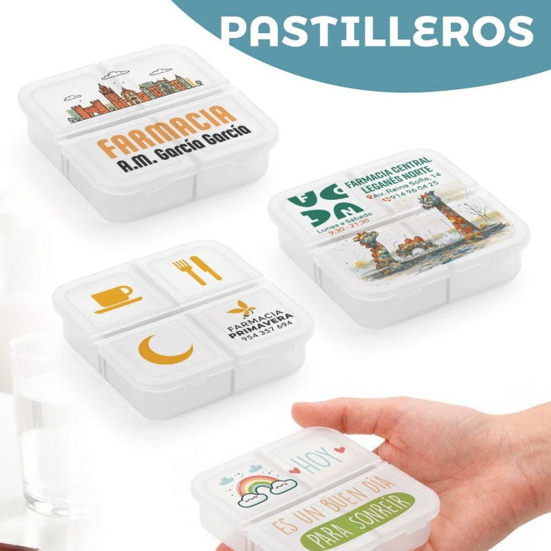 Pastillero 4 Compartimentos