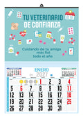 Calendario de pared personalizado tamaño XL