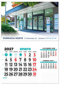 Calendario imán nevera personalizado tamaño M