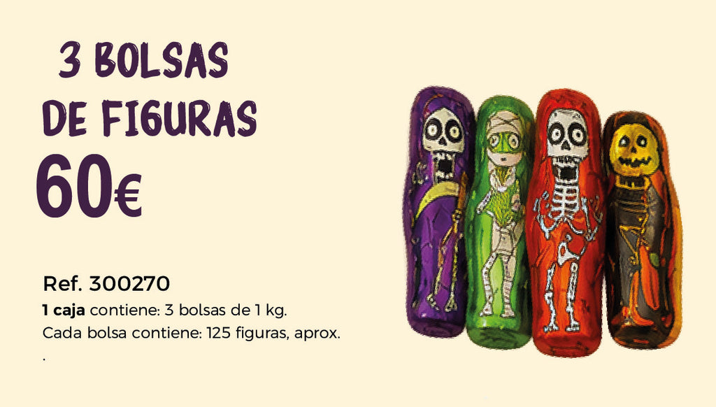 BOLSAS DE FIGURAS HALLOWEEN