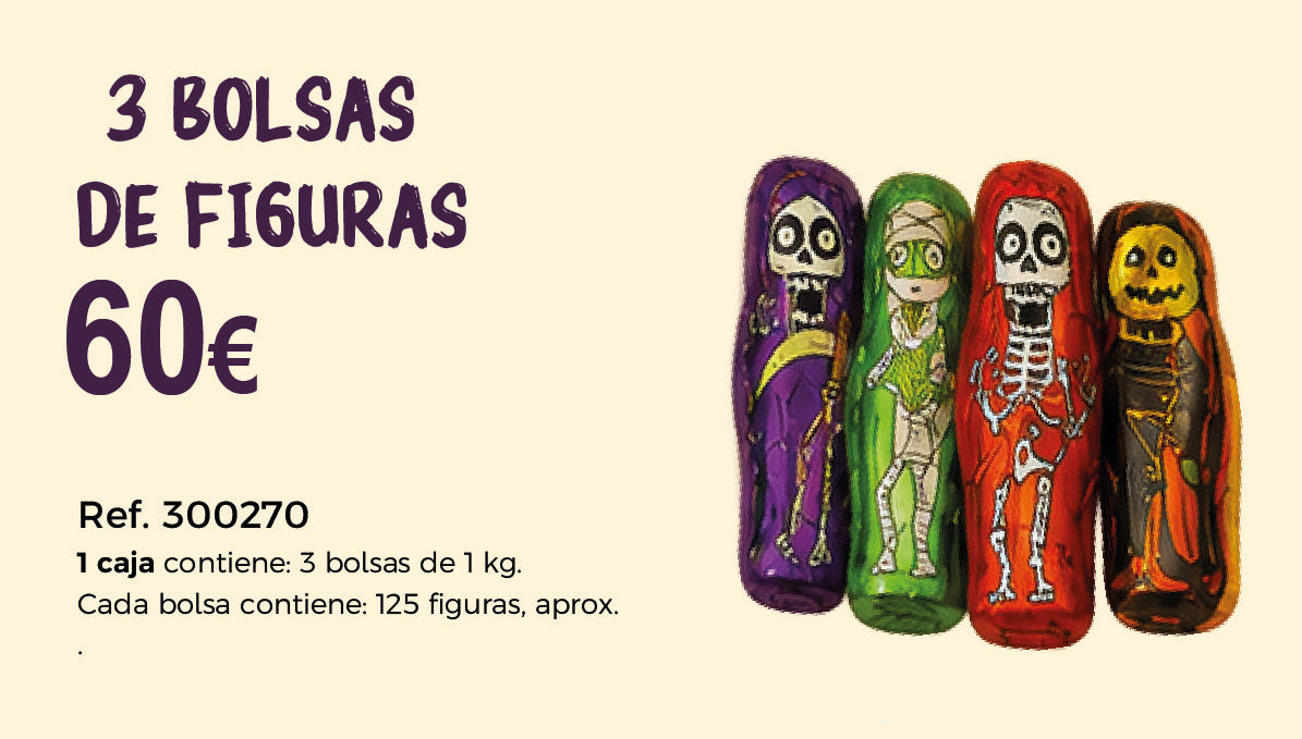 BOLSAS DE FIGURAS HALLOWEEN