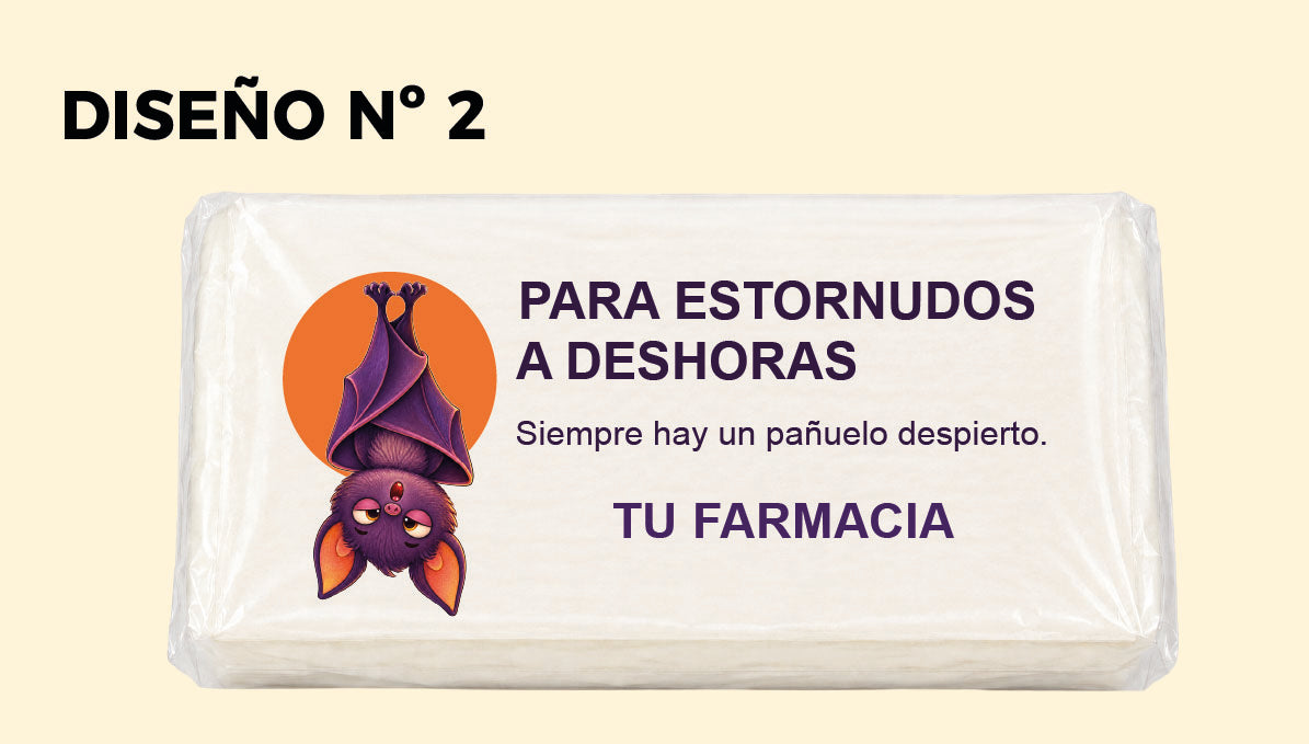 PAÑUELOS HALLOWEEN · ELIGE TU DISEÑO