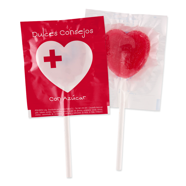 Piruletas de Corazón – Edición Especial Caja 3 Bolsas - Azúcar