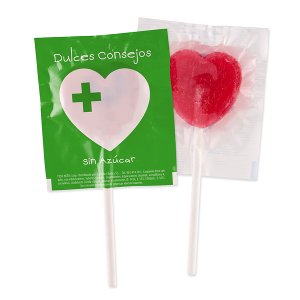 Piruletas de Corazón – Edición Especial Caja 3 Bolsas - Azúcar